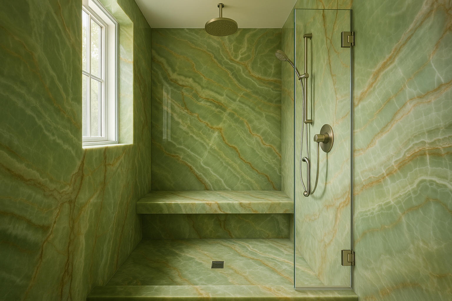 How to Clean Onyx Shower Walls Without Damaging the Stone - M&T Surface Protectors