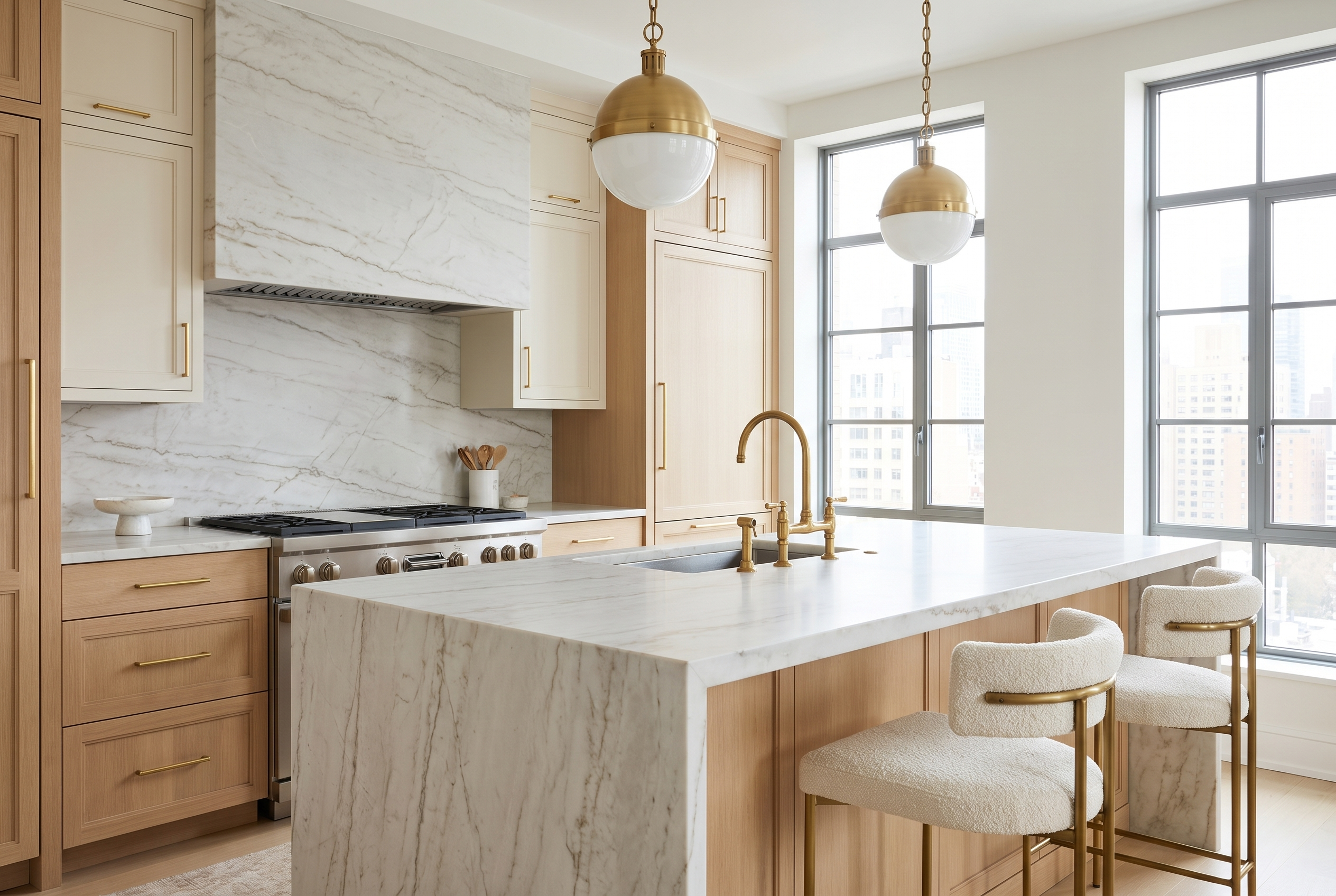 How to clean quartzite countertop protection in NYC without damaging your stone - M&T Surface Protectors