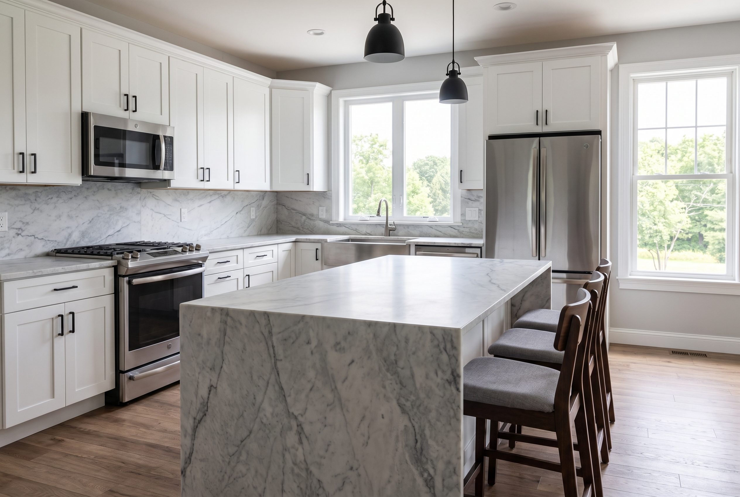 How to Protect Honed Marble Countertops & What Are Your Options - M&T Surface Protectors
